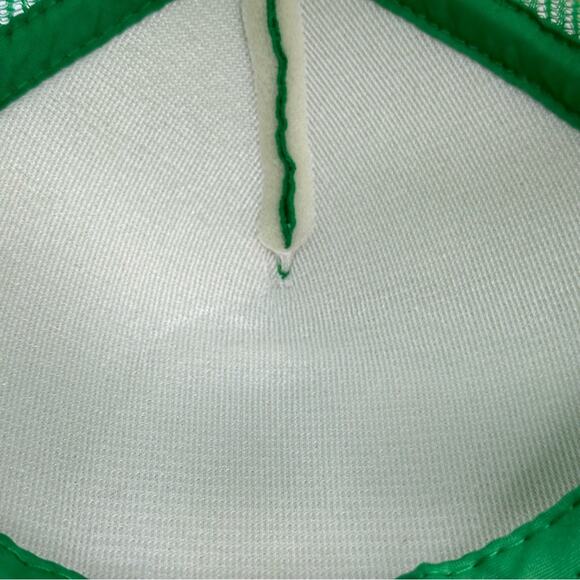 Smiley Face Trucker Cap - GREEN - Picture 6 of 8